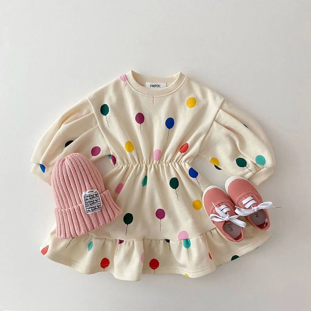 0-3 Age Baby Clothes Leisure Wear Kids Girl Boys Printed Balloon Cute - Astra Wear astrawear.ca