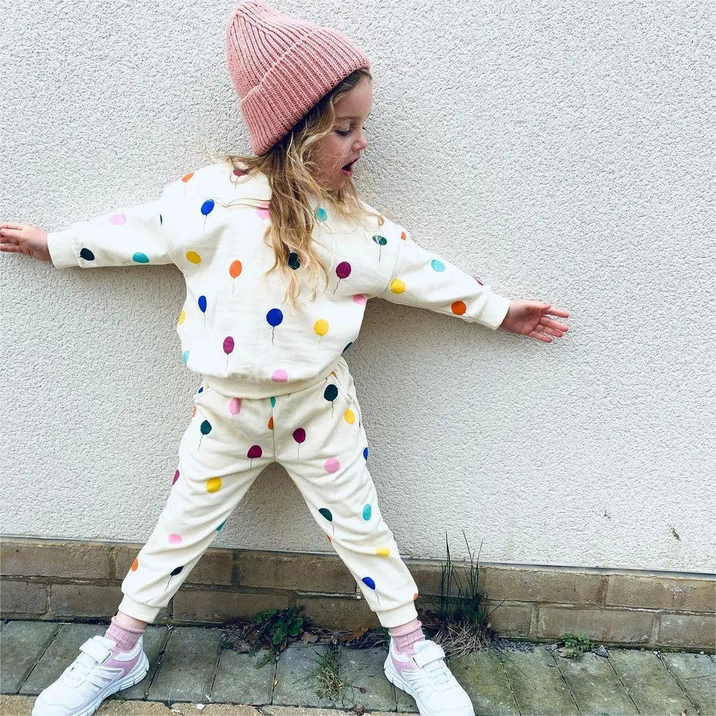 0-3 Age Baby Clothes Leisure Wear Kids Girl Boys Printed Balloon Cute - Astra Wear astrawear.ca