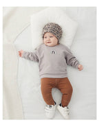 0-3T Newborn Kid Baby Boy Girl Clothes Autumn Winter Pullover Sweatshirt Long Sleeve Loose Hoodie New Born Cute Top Outfit - Astra Wear astrawear.ca