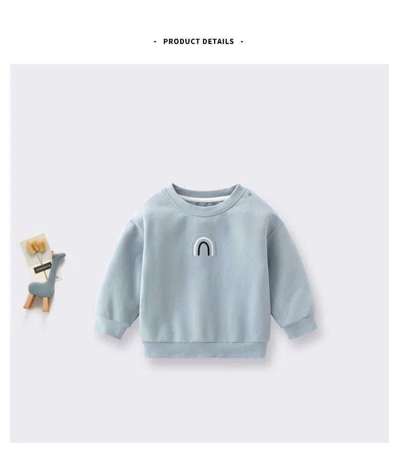 0-3T Newborn Kid Baby Boy Girl Clothes Autumn Winter Pullover Sweatshirt Long Sleeve Loose Hoodie New Born Cute Top Outfit - Astra Wear astrawear.ca