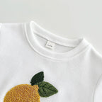 0-3Y Baby Girl Clothing Toddler Boys Sets Infant Suit Long Sleeved Pullover Shirt Cotton Newborn Baby Clothes Fruit Embroidery - Astra Wear astrawear.ca