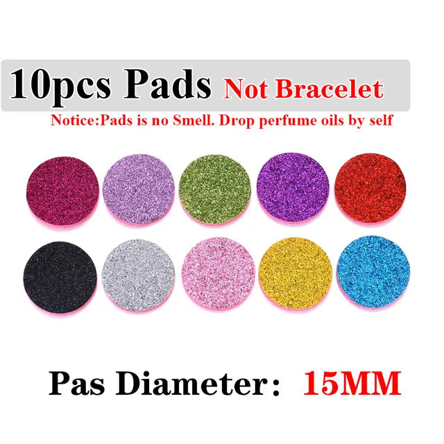 Bracelet Diffuseur Parfum Acier Inoxydable – Aromatherapie Huiles Essentielles