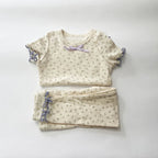 1-6T Toddler Kid Baby Girl Clothes Set Summer 100% Cotton Long Sleeve T Shirt Top Pant Suit Homewear Stretch 2pcs Pajamas Set - Astra Wear astrawear.ca
