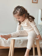 1-6T Toddler Kid Baby Girl Clothes Set Summer 100% Cotton Long Sleeve T Shirt Top Pant Suit Homewear Stretch 2pcs Pajamas Set - Astra Wear astrawear.ca