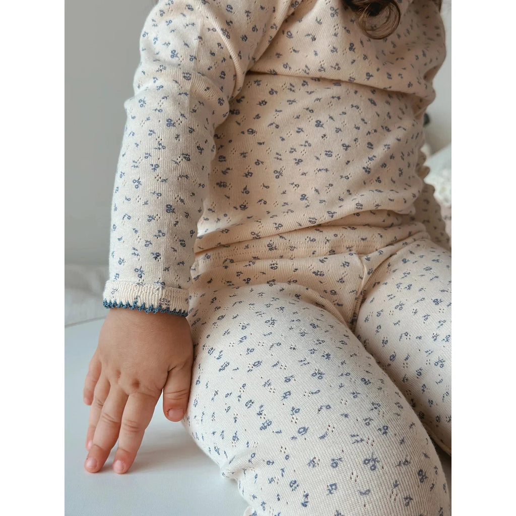 1-6T Toddler Kid Baby Girl Clothes Set Summer 100% Cotton Long Sleeve T Shirt Top Pant Suit Homewear Stretch 2pcs Pajamas Set - Astra Wear astrawear.ca