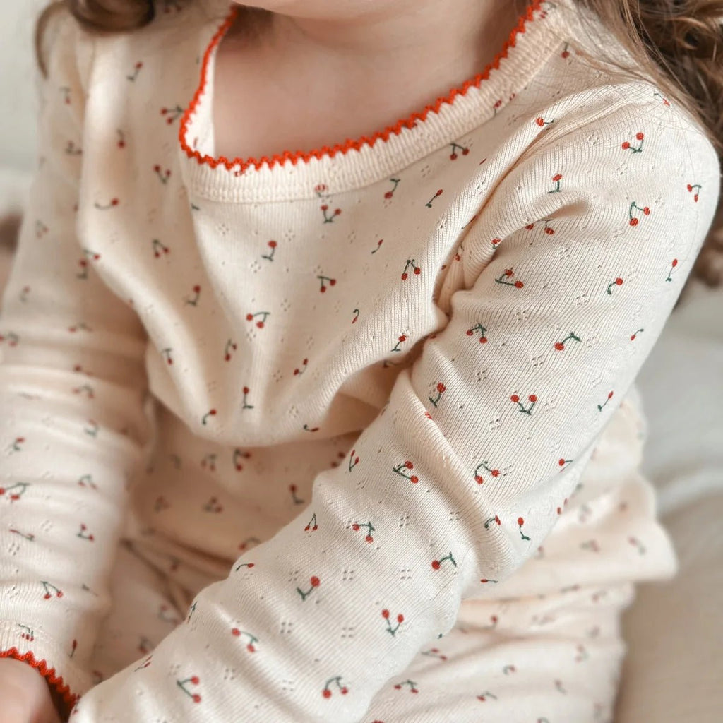 1-6T Toddler Kid Baby Girl Clothes Set Summer 100% Cotton Long Sleeve T Shirt Top Pant Suit Homewear Stretch 2pcs Pajamas Set - Astra Wear astrawear.ca