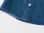 100% Cotton Boys Demin Shirt Kids Coat Toddlers 2 to 3 4 5 6 7 Years Dark Blue Boy Jean Jacket Spring Autumn Children's Clothing - Astra Wear astrawear.ca
