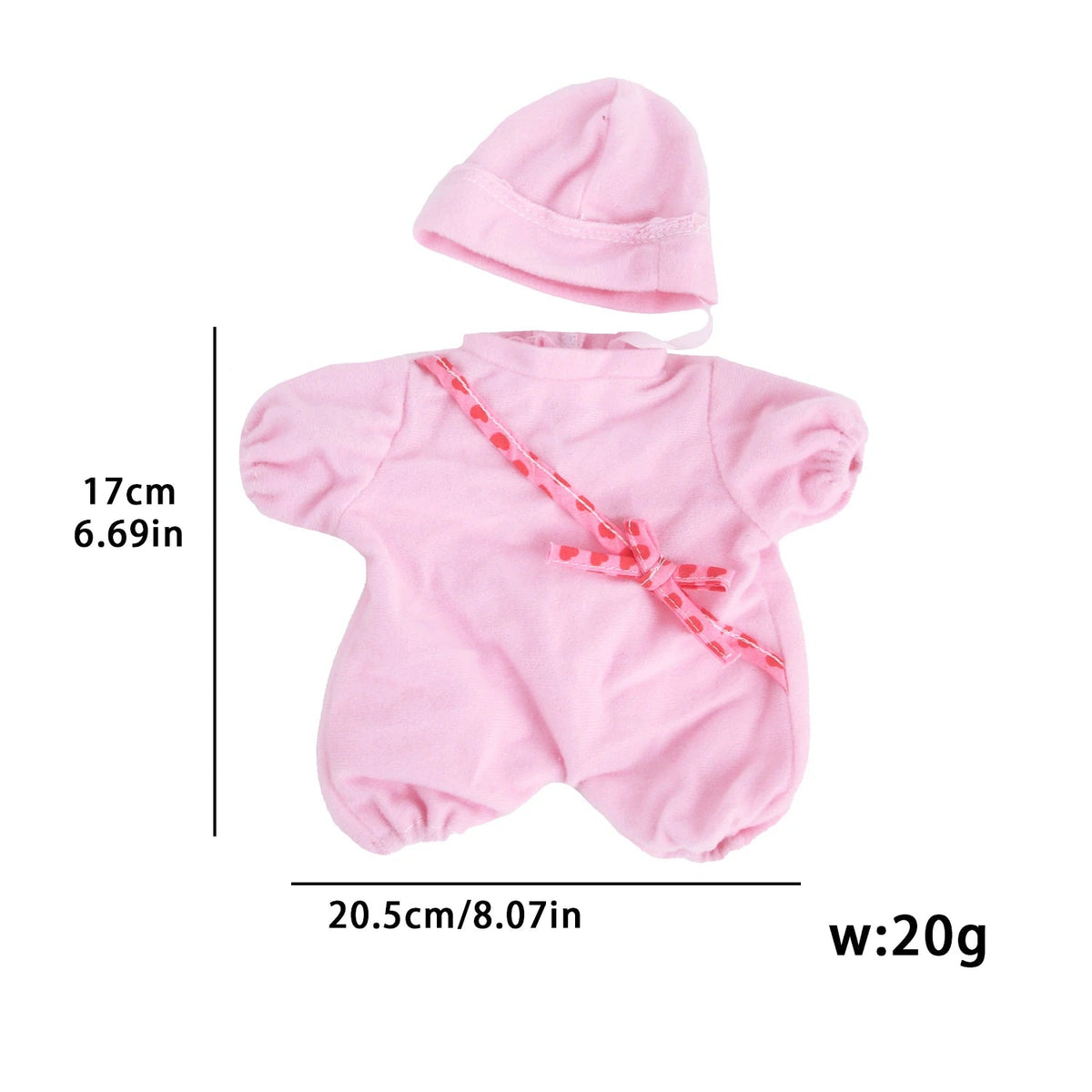 12-inch New Baby Girl Doll Clothes Cute Rabbit Car Chick Jumpsuits - Astra Wear astrawear.ca
