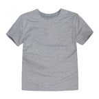 2-16 Years Boys Tshirts Cotton Short Sleeve Girls Clothes Summer Solid T-shirt Teenage Children Tees Kids Korean Top Baby Cloth - Astra Wear astrawear.ca