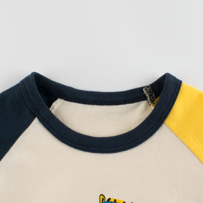 2-8T Toddler Kid Baby Boys Clothes Summer Cotton Top Infant Short Sleeve T Shirt Fashion Cute Tee Boys Tshrit Outfits - Astra Wear astrawear.ca