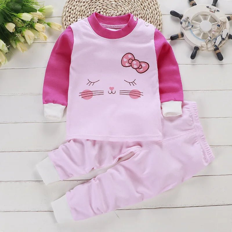2024 Spring Autumn New Baby Clothing Set Cartoon Cotton Baby Boys - Astra Wear astrawear.ca