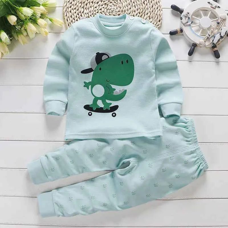 2024 Spring Autumn New Baby Clothing Set Cartoon Cotton Baby Boys - Astra Wear astrawear.ca