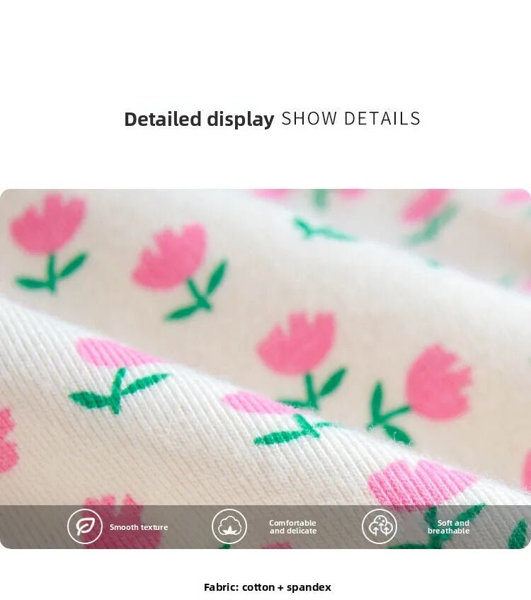 2026 Children's Sets Kids Velvet Pajamas Set Floral Long Sleeve Thermal Loungewear for Baby Girls & Boys Home Wear Clothes - Astra Wear astrawear.ca