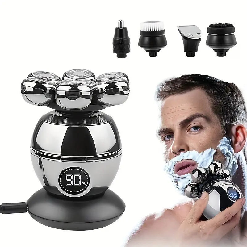 Multifunctional Hair Clipper Set, Electric Hair Trimmer with Multipurpose Replacement Head, Professional Hair Clipper Set for Men, Clippers for Men Trimmers for Men