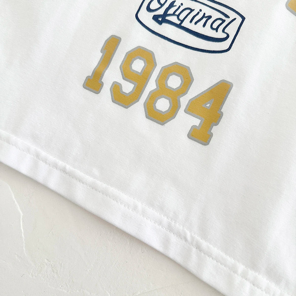 2PCS Infant Outfit Suit 0-3Y Newborn Boys Clothes Sets New Summer T-shirt Baby Clothes Set Letter New York T-shirt Stripe Shorts - Astra Wear astrawear.ca