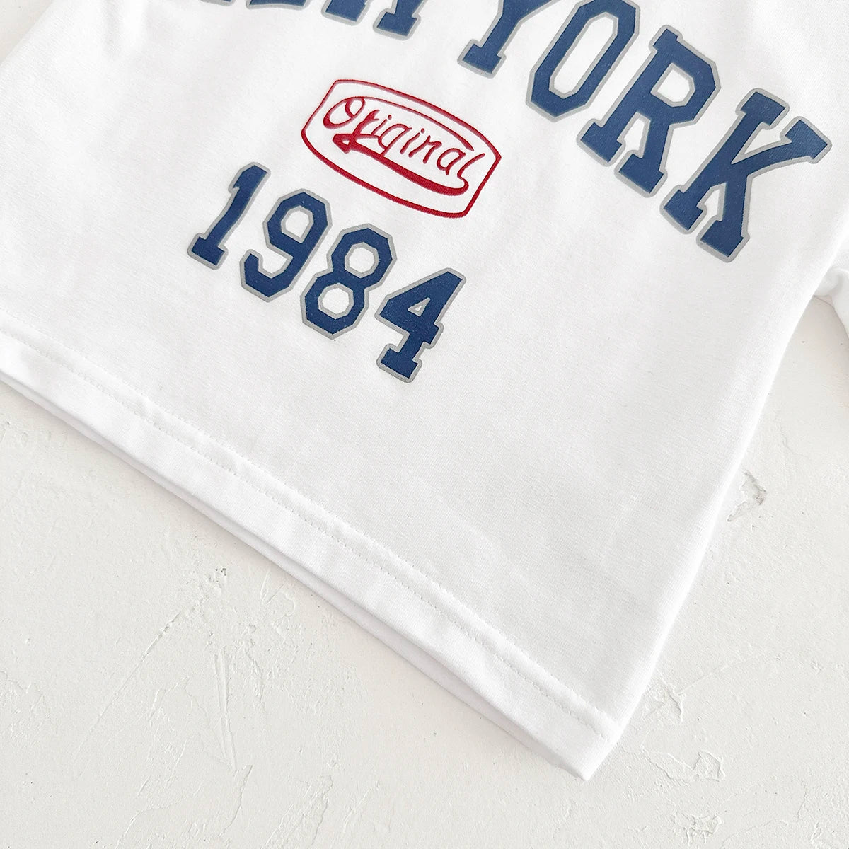 2PCS Infant Outfit Suit 0-3Y Newborn Boys Clothes Sets New Summer T-shirt Baby Clothes Set Letter New York T-shirt Stripe Shorts - Astra Wear astrawear.ca