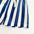 2PCS Infant Outfit Suit 0-3Y Newborn Boys Clothes Sets New Summer T-shirt Baby Clothes Set Letter New York T-shirt Stripe Shorts - Astra Wear astrawear.ca