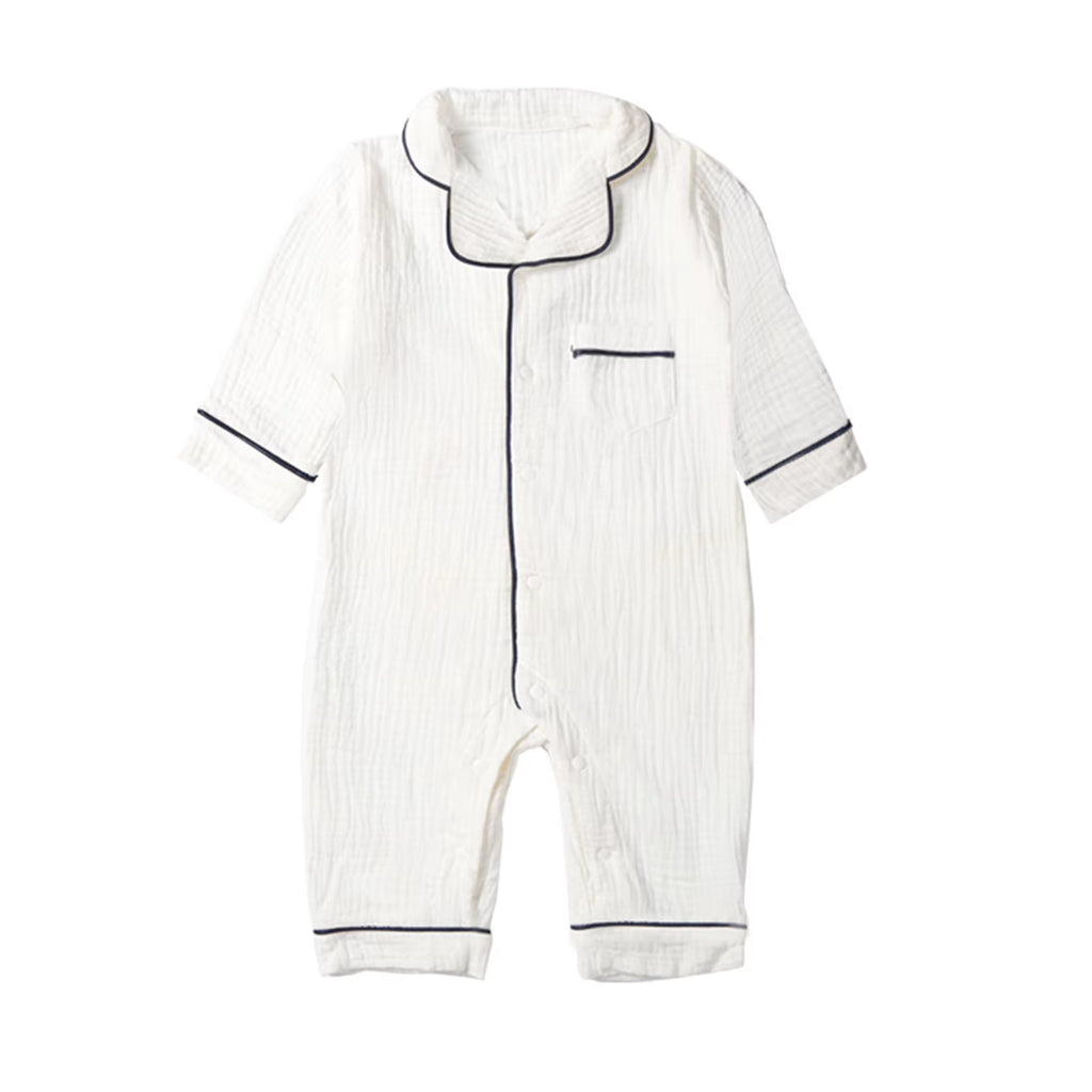 Rompers for Newborns Baby Muslin Sleepwear Girl Clothes Toddler Boy Pajamas Baby Onesie Jumpsuit Long-Sleeve Baby Clothing