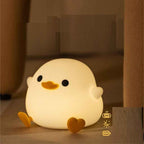 Veilleuse Canard Silicone Doudou – Lampe Ambiance Enfant Rechargeable
