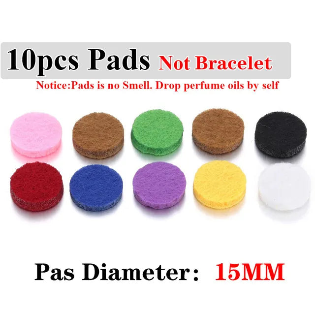 Bracelet Diffuseur Parfum Acier Inoxydable – Aromatherapie Huiles Essentielles