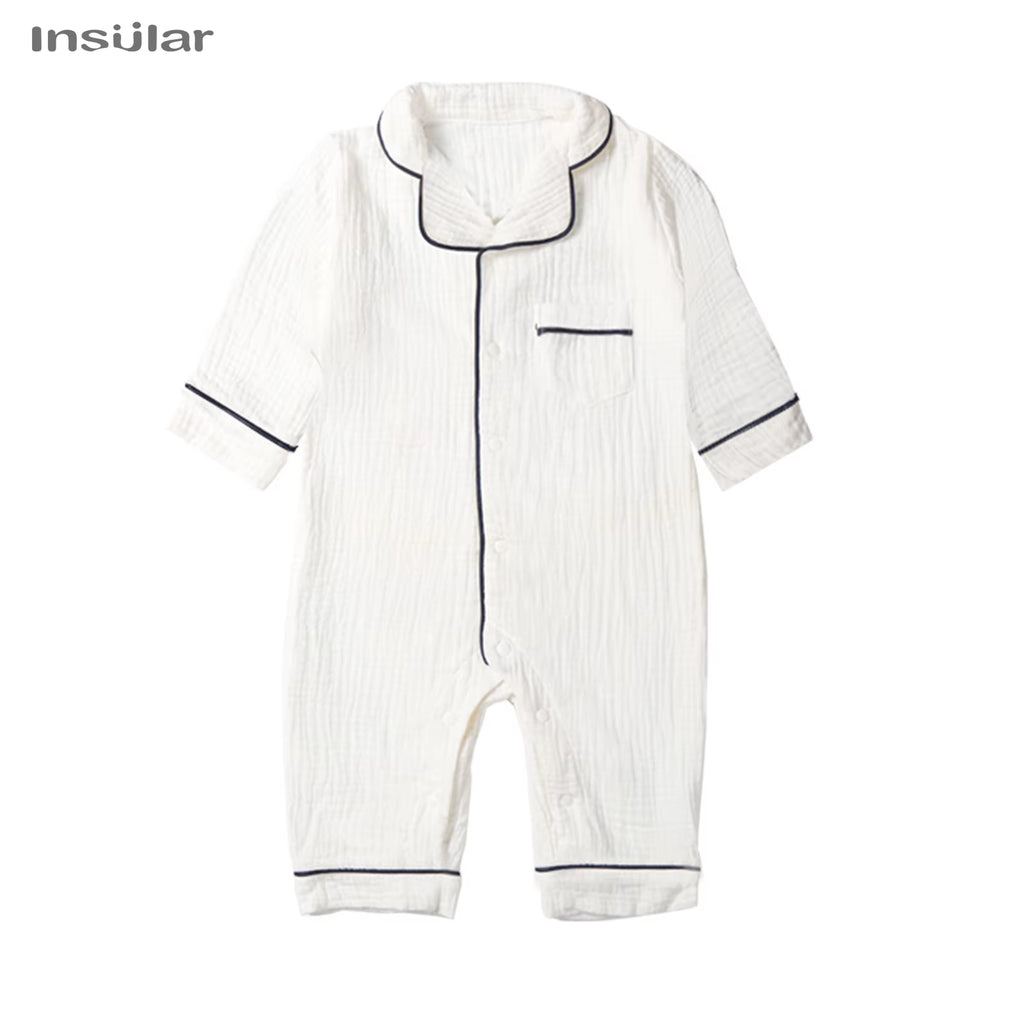 Rompers for Newborns Baby Muslin Sleepwear Girl Clothes Toddler Boy Pajamas Baby Onesie Jumpsuit Long-Sleeve Baby Clothing