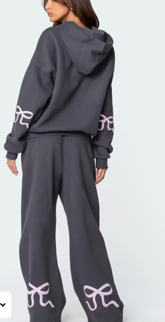 Ensemble Hoodie Polaire 2 Pièces – Sweat Capuche + Pantalon Casual Sport