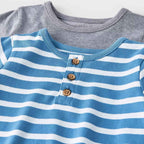 Ensemble 3 Pièces Bébé Garçon – T-Shirt + Manches Longues + Jogger Cat & Jack