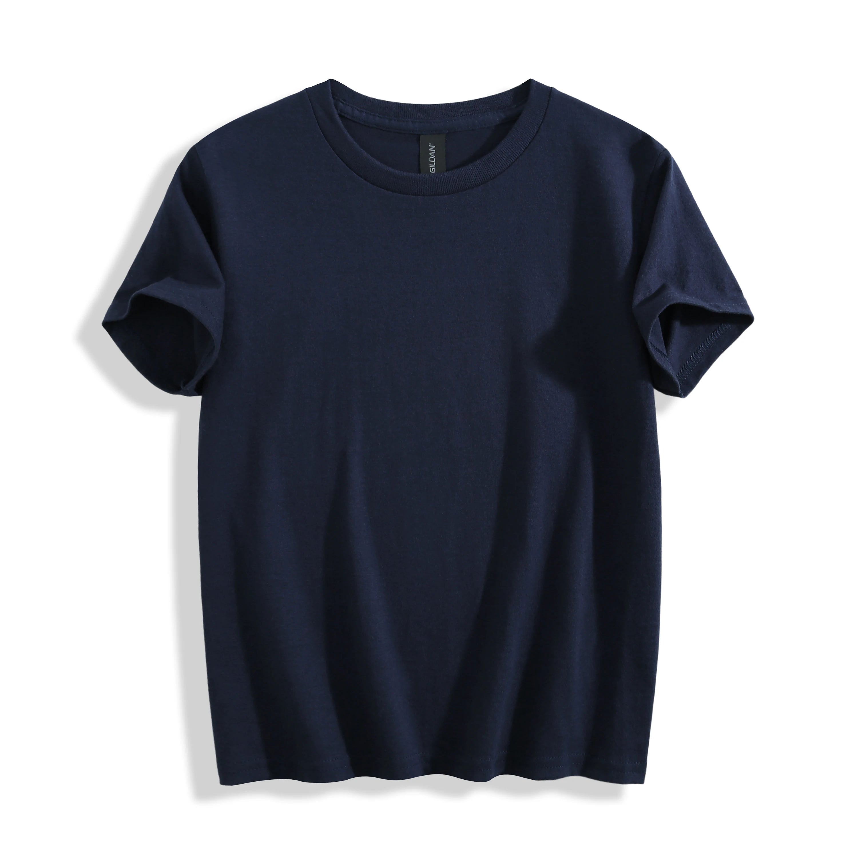 USA Warehouse Custom logo Printing Printed Youth Child Plain White Children 100% Cotton Tee t Shirts T-shirt for Kids Boys Girl