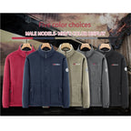 Thickened Fleece Double-sided Fleece Jacket for Men Casual Loose Autumn Winter Warm Clothing Norway Single Imported Sweatshirt
