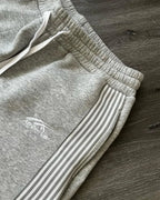 Pantalon rayé unisexe – Coupe droite ample