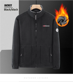 Thickened Fleece Double-sided Fleece Jacket for Men Casual Loose Autumn Winter Warm Clothing Norway Single Imported Sweatshirt
