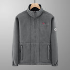 Thickened Fleece Double-sided Fleece Jacket for Men Casual Loose Autumn Winter Warm Clothing Norway Single Imported Sweatshirt