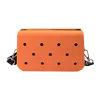 Kids EVA Mini Tote Bag for Clog Charms Safe Soft Material Cute DIY Punch Hole Design Fun Crossbody Bag for School and Playtime