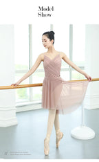 Ballet Skirt Adult Dress Classic Dance Costume Swimsuit for Dancing Camisole Mesh Leotard Leotards For Women
