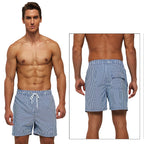 ESCATCH Fast Dry Men's Board Shorts Vertical Stripe New Arrival 2026