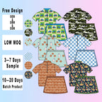High Quality Kids Backless Boutique Yoga Set Summer Children Athletic
