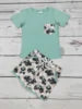 Kids Clothing Wholesale Monster Truck Baby Boy Shorts Set Summer Outfit Children Boutique Clothes