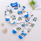 2024 Spring Autumn New Baby Clothing Set Cartoon Cotton Baby Boys