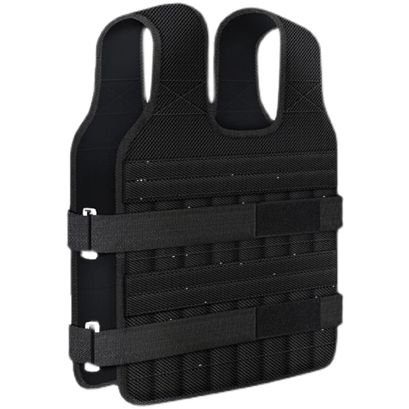 Gilet Lesté Réglable – Entraînement Boxe Fitness Charge Jusqu’à 50 kg