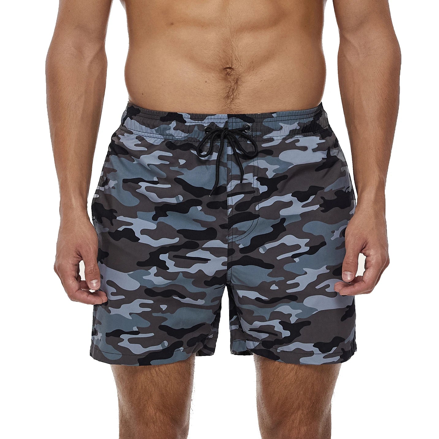 ESCATCH Fast Dry Men's Board Shorts Vertical Stripe New Arrival 2026 Summer Beach Surfing Breathable Mesh Liner Plus Size Shorts