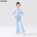 High Quality Kids Backless Boutique Yoga Set Summer Children Athletic Wear Suit Racer Back Style Baby Girl Fitness Yoga Sets