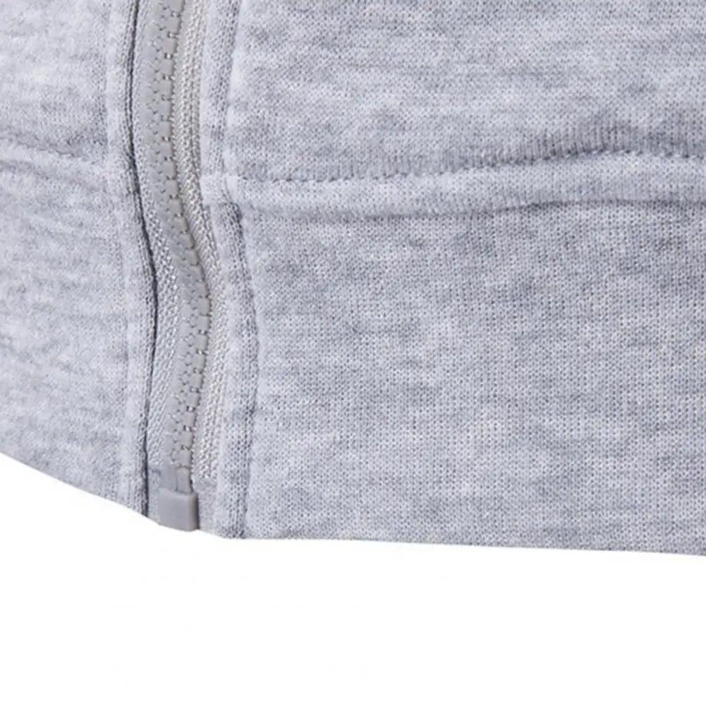 Sweat à Capuche Zippé Slim Homme