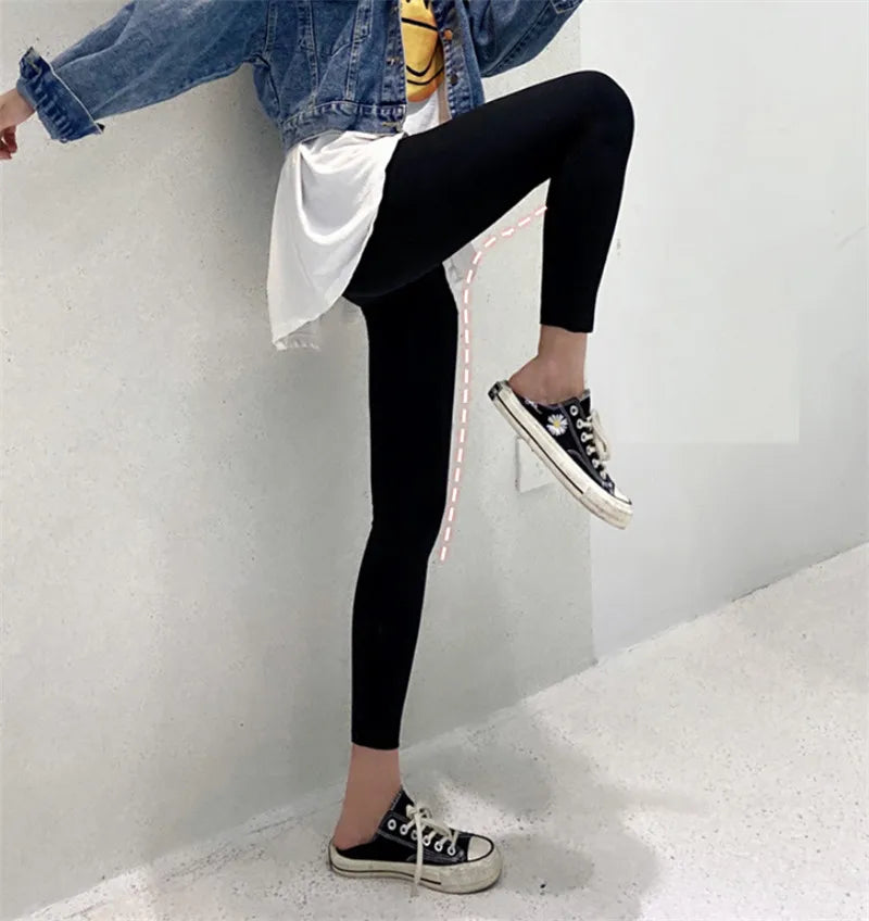 Women  Jegging Jeans High Waisted Fashion  Denim Pants Good Stretchy Streetwear Running Sports Casual Body Shaping Pants Legging