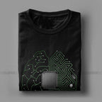 Men T-Shirts The Brain Electronic Circuit Board Novelty Tees Computer