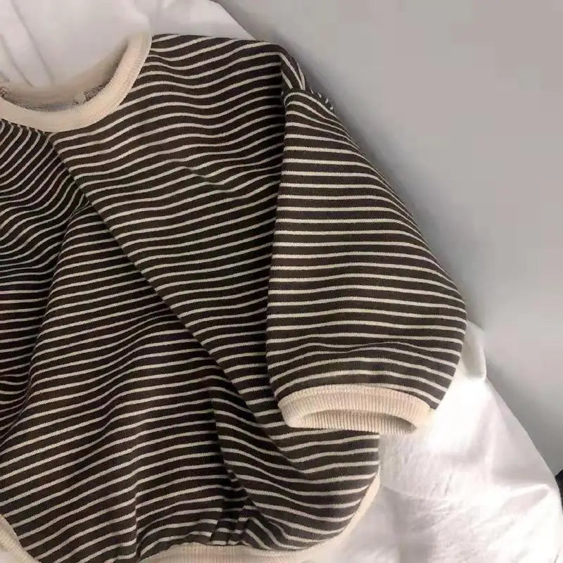 Kids Boy Sweatshirt For Toddler Girls Top Clothes Spring Cotton Long Sleeve T-Shirt Children Clothes Autumn 1-6Y Boys Clothes