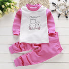 2024 Spring Autumn New Baby Clothing Set Cartoon Cotton Baby Boys