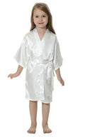 B16811 2017 Hot Sale Silk Kid Robe Kimono Robes Bridesmaid Dress Children Bathrobe Sleepwear Baby Clothes children's bathrobe