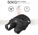 Gilet Lesté Réglable – Entraînement Boxe Fitness Charge Jusqu’à 50 kg