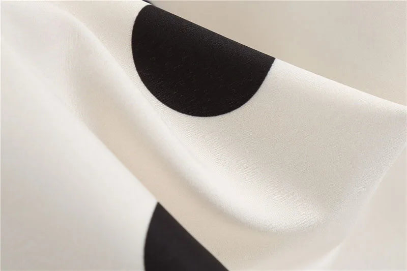 Robe vintage femme à pois – Coupe A-line sans manches