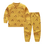2024 Spring Autumn New Baby Clothing Set Cartoon Cotton Baby Boys